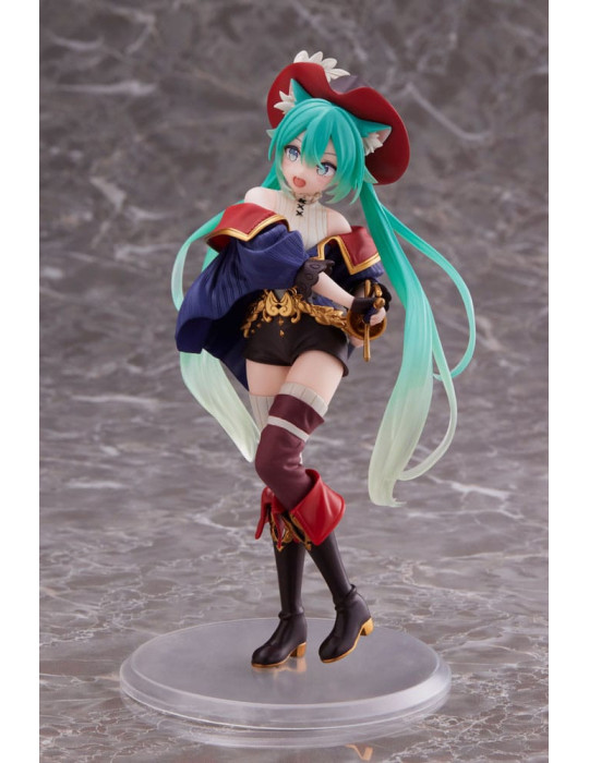 Taito - Hatsune Miku - Figurine Hatsune Miku Wonderland Puss in Boots
