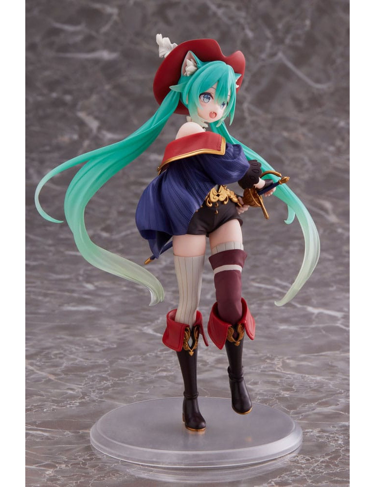 Taito - Hatsune Miku - Figurine Hatsune Miku Wonderland Puss in Boots