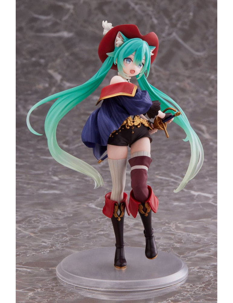 Taito - Hatsune Miku - Figurine Hatsune Miku Wonderland Puss in Boots
