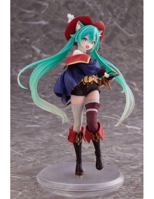 Taito - Hatsune Miku - Figurine Hatsune Miku Wonderland Puss in Boots