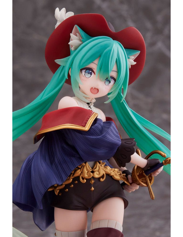 Taito - Hatsune Miku - Figurine Hatsune Miku Wonderland Puss in Boots