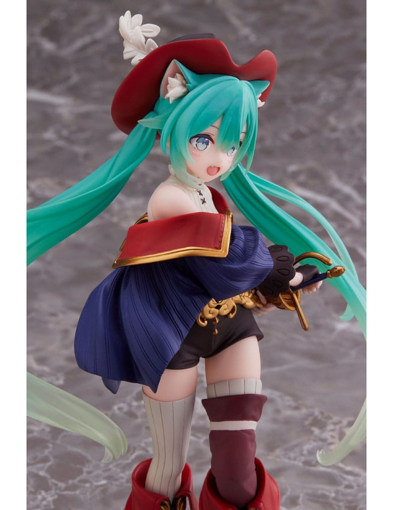 Taito - Hatsune Miku - Figurine Hatsune Miku Wonderland Puss in Boots