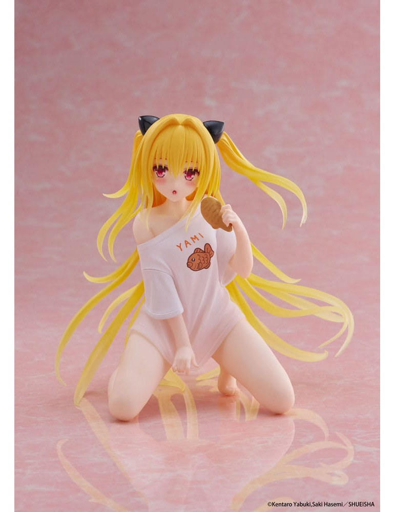 Taito - To Love-Ru Darkness - Figurine Desktop Cute Golden Darkness Roomwear Ver.