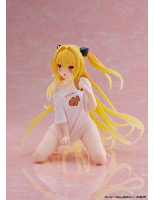 Taito - To Love-Ru Darkness - Figurine Desktop Cute Golden Darkness Roomwear Ver.
