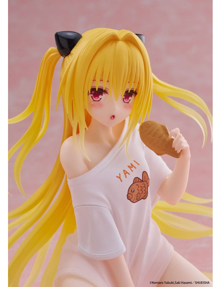 Taito - To Love-Ru Darkness - Figurine Desktop Cute Golden Darkness Roomwear Ver.