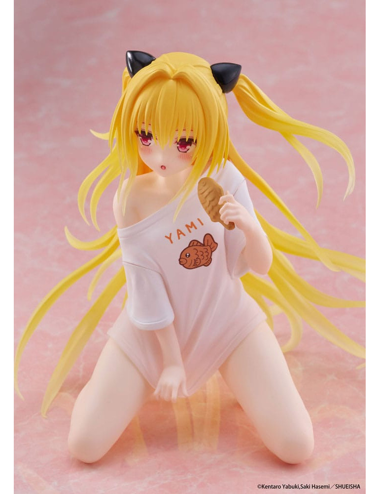 Taito - To Love-Ru Darkness - Figurine Desktop Cute Golden Darkness Roomwear Ver.