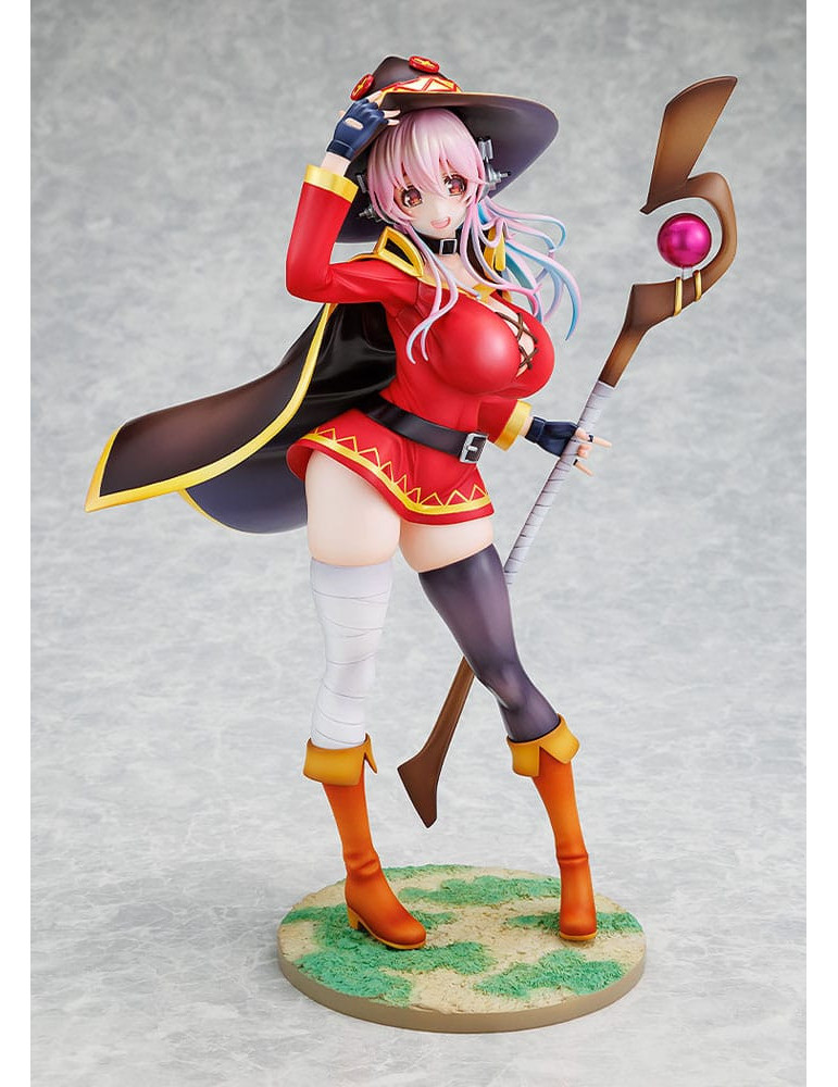 Kadokawa - Super Sonico x Konosuba - Figure Super Sonico Megumin collaboration Ver.