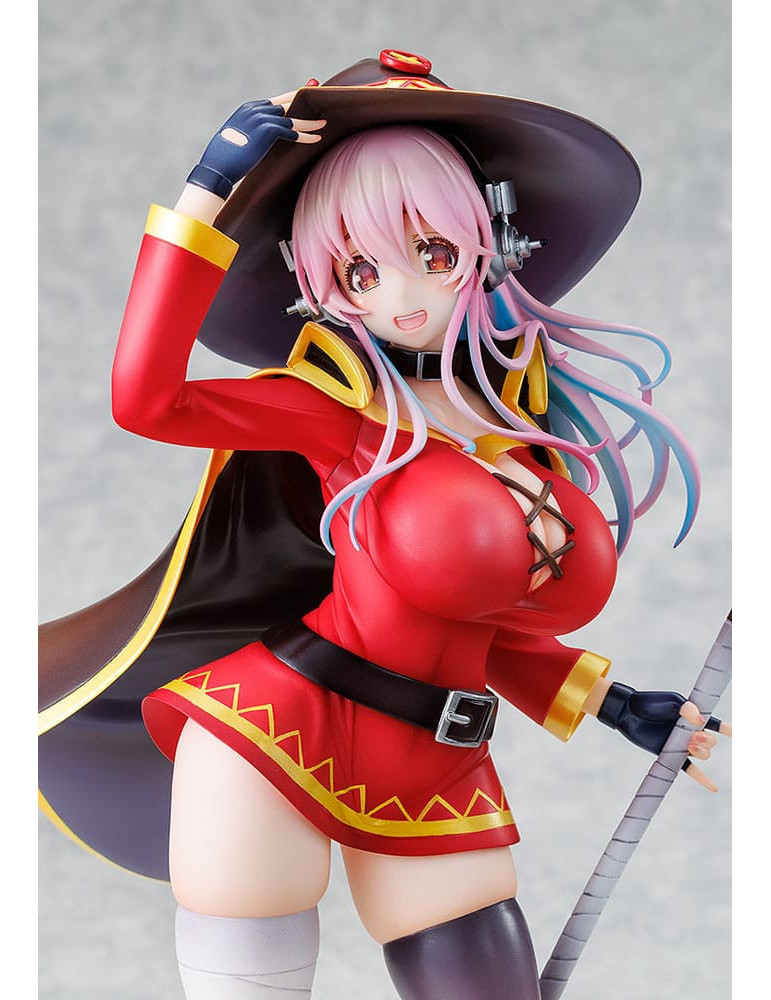 Kadokawa - Super Sonico x Konosuba - Figure Super Sonico Megumin collaboration Ver.