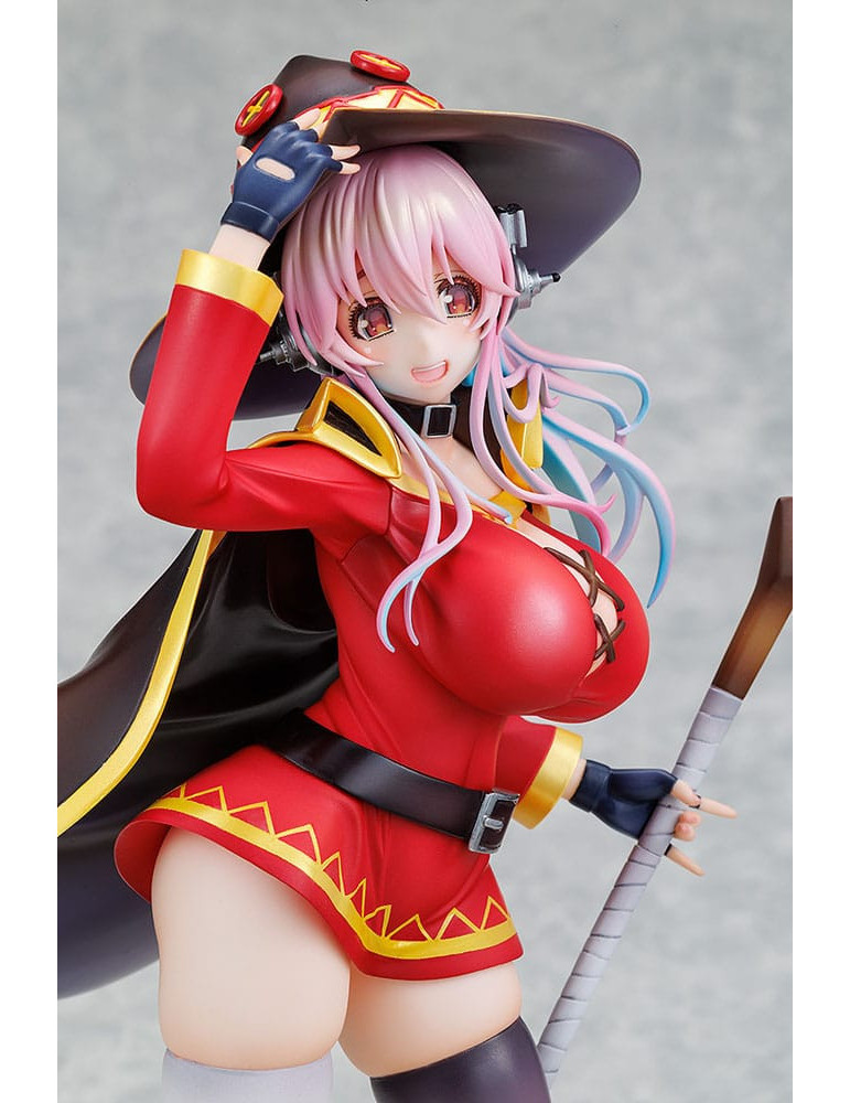 Kadokawa - Super Sonico x Konosuba - Figure Super Sonico Megumin collaboration Ver.