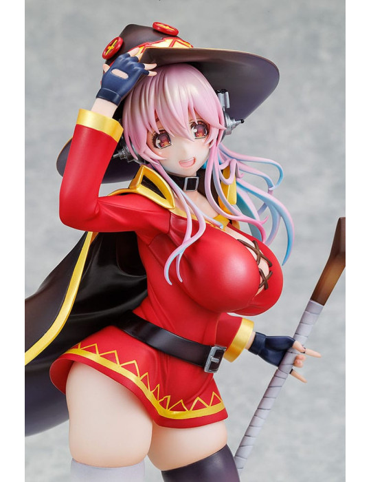 Kadokawa - Super Sonico x Konosuba - Figure Super Sonico Megumin collaboration Ver.