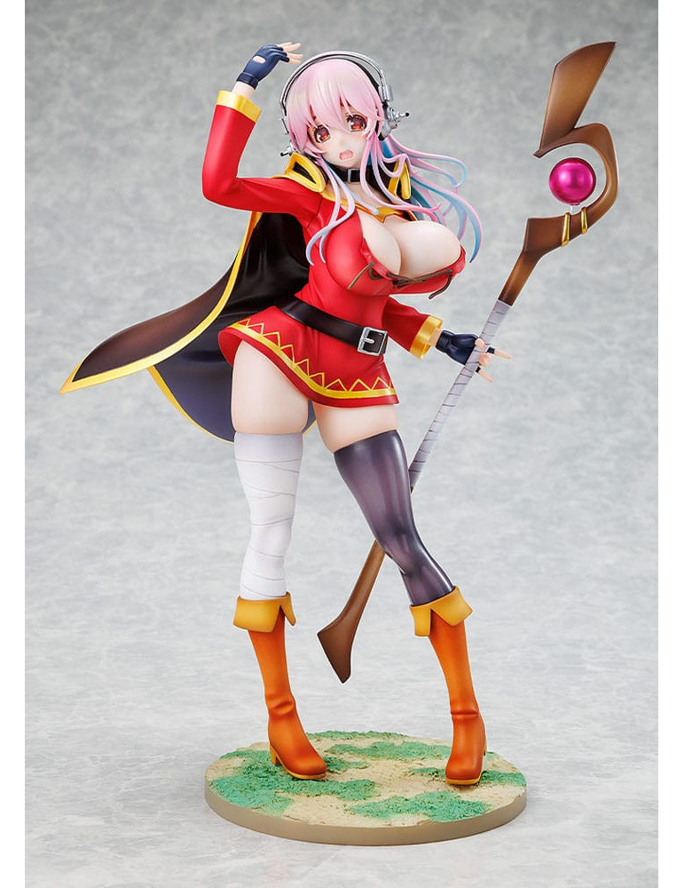 Kadokawa - Super Sonico x Konosuba - Figure Super Sonico Megumin collaboration Ver.