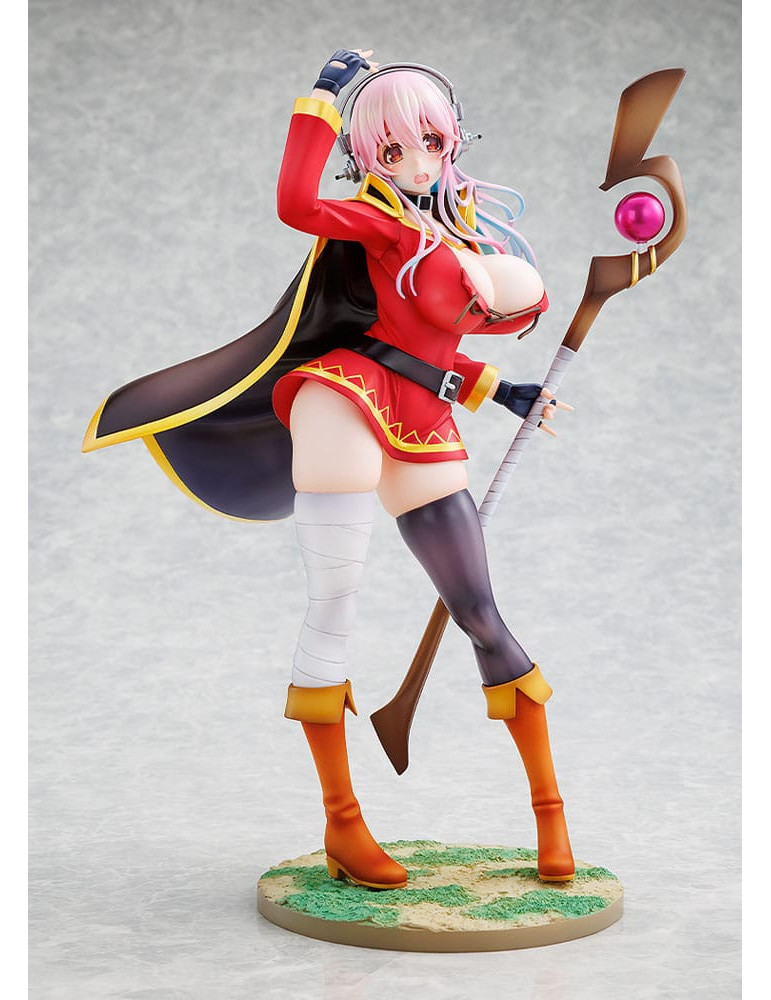 Kadokawa - Super Sonico x Konosuba - Figure Super Sonico Megumin collaboration Ver.