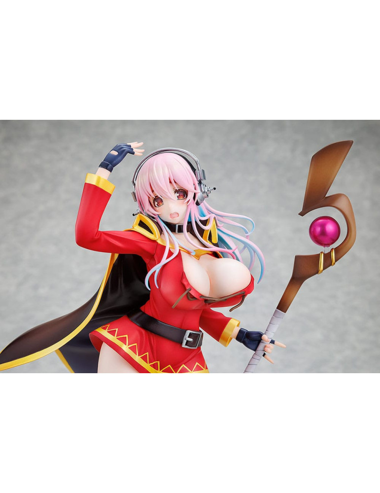 Kadokawa - Super Sonico x Konosuba - Figure Super Sonico Megumin collaboration Ver.