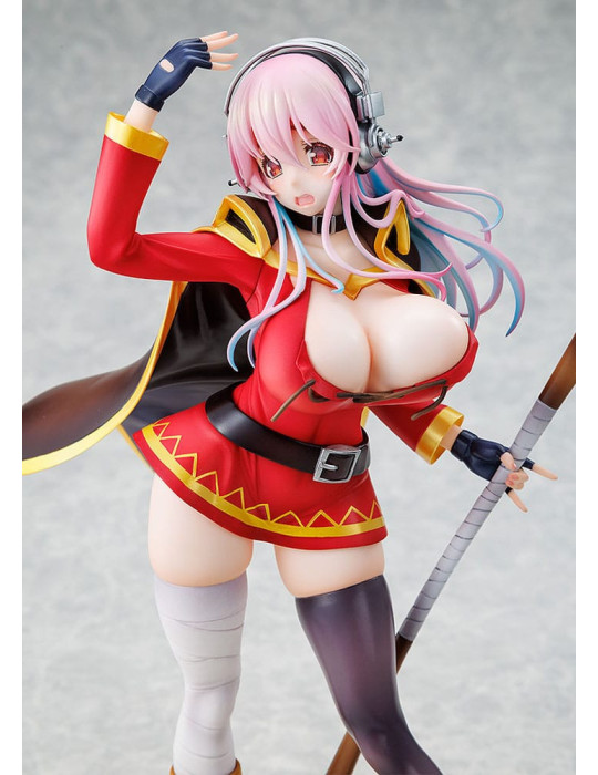 Kadokawa - Super Sonico x Konosuba - Figure Super Sonico Megumin collaboration Ver.