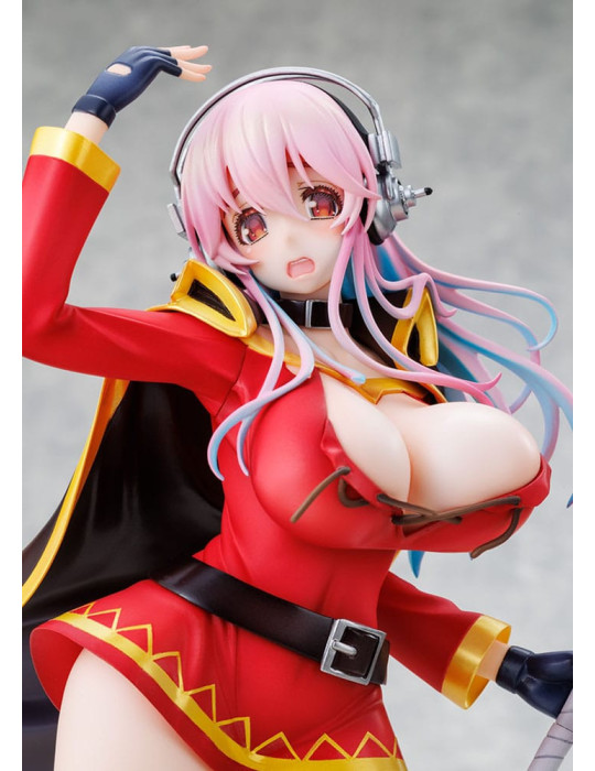 Kadokawa - Super Sonico x Konosuba - Figure Super Sonico Megumin collaboration Ver.