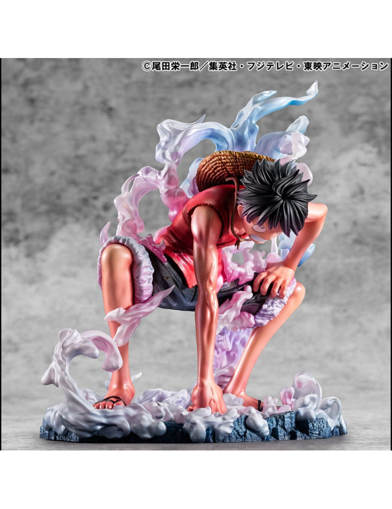 Megahouse - One Piece - figurine P.O.P. Monkey D. Luffy Gear 2 Limited Edition