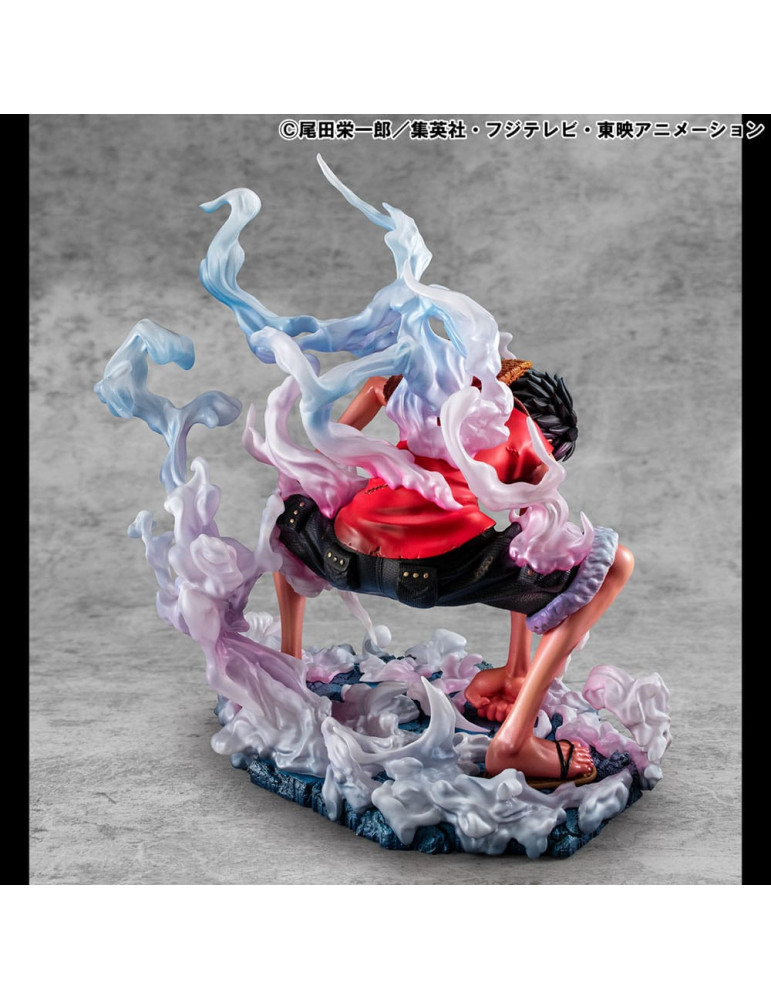 Megahouse - One Piece - figurine P.O.P. Monkey D. Luffy Gear 2 Limited Edition