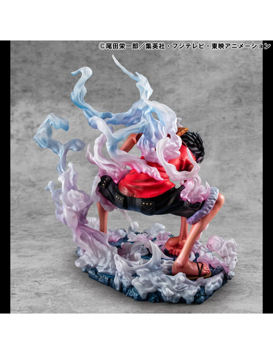 Megahouse - One Piece - figurine P.O.P. Monkey D. Luffy Gear 2 Limited Edition