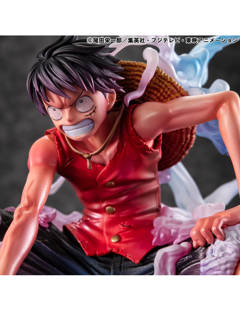 Megahouse - One Piece - figurine P.O.P. Monkey D. Luffy Gear 2 Limited Edition