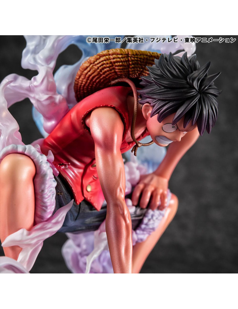 Megahouse - One Piece - figure P.O.P. Monkey D. Luffy Gear 2 Limited Edition