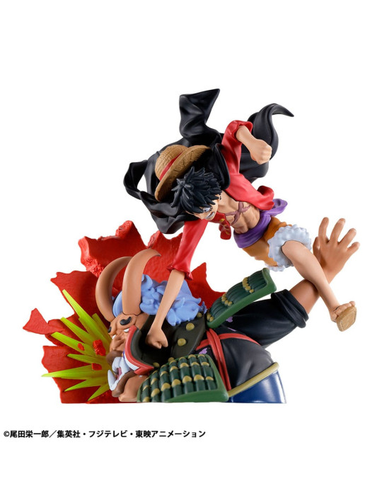 Megahouse - One Piece Petitrama set figurines Logbox Re Birth Wano Kuni Vol.1