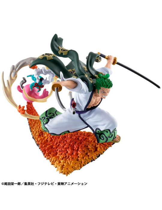Megahouse - One Piece Petitrama set figurines Logbox Re Birth Wano Kuni Vol.1