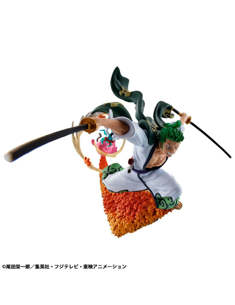 Megahouse - One Piece Petitrama set figures Logbox Re Birth Wano Kuni Vol.1