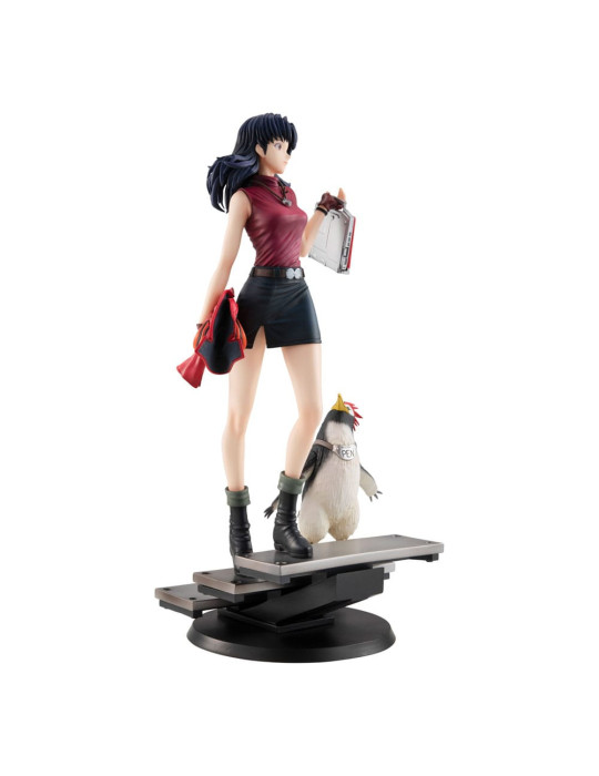 Megahouse - Rebuild of Evangelion - Gals figure Misato Katsuragi & Pen Pen