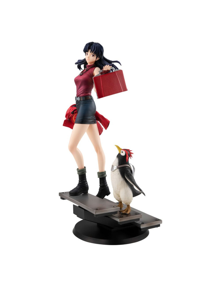 Megahouse - Rebuild of Evangelion - Figurine Gals Misato Katsuragi & Pen Pen