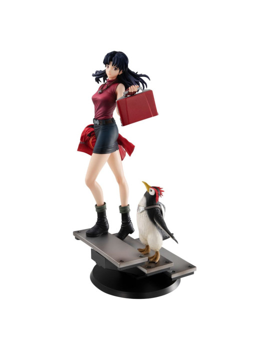 Megahouse - Rebuild of Evangelion - Figurine Gals Misato Katsuragi & Pen Pen