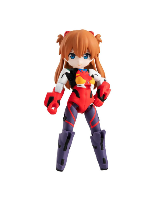 Megahouse - Evangelion - Desktop Army Figures Shikinami Asuka Langley & Evangelion