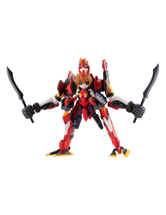 Megahouse - Evangelion - Desktop Army Figures Shikinami Asuka Langley & Evangelion