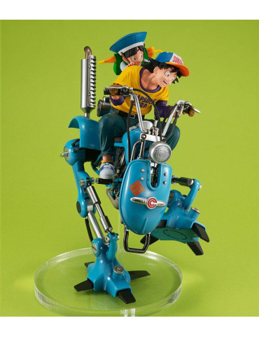 Megahouse - Dragonball Z - Desktop Real McCoy EX figure Diorama Son Goku & Son Gohan & Robot with two legs