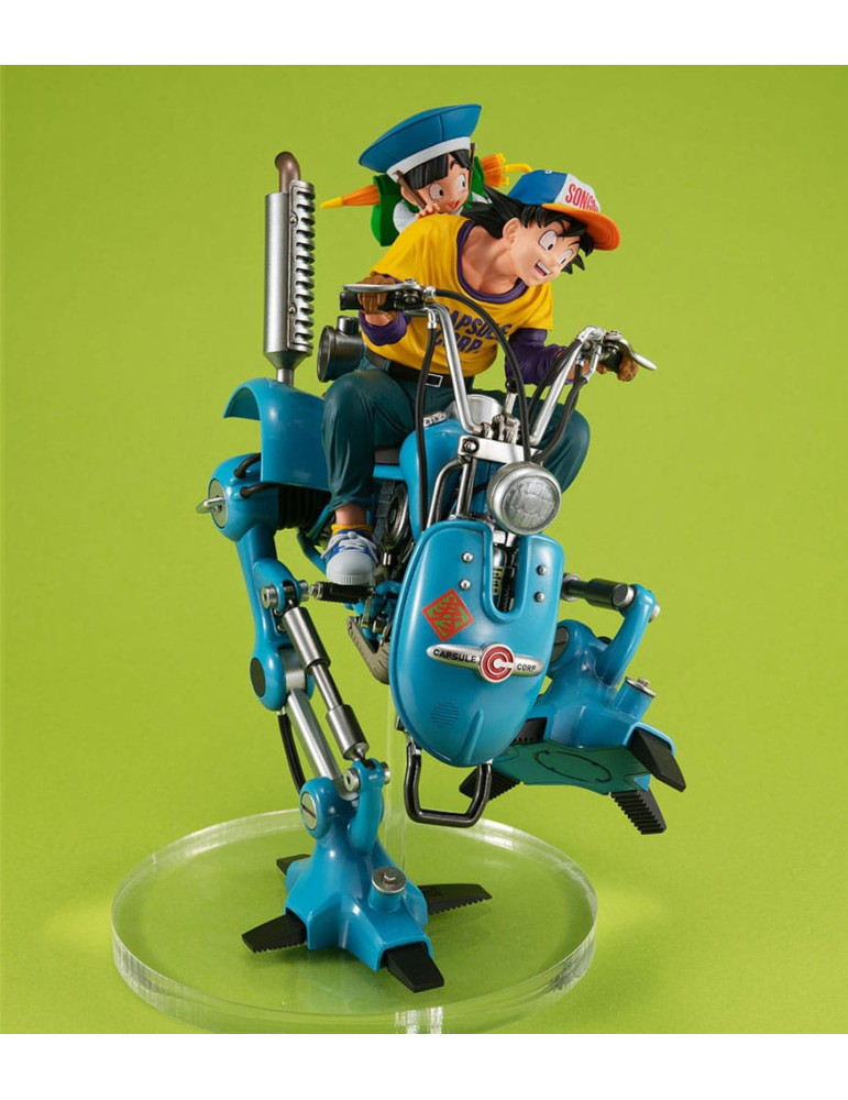 Megahouse - Dragonball Z - Desktop Real McCoy EX figure Diorama Son Goku & Son Gohan & Robot with two legs