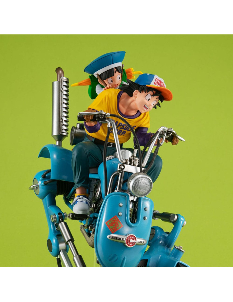 Megahouse - Dragonball Z - Desktop Real McCoy EX figure Diorama Son Goku & Son Gohan & Robot with two legs