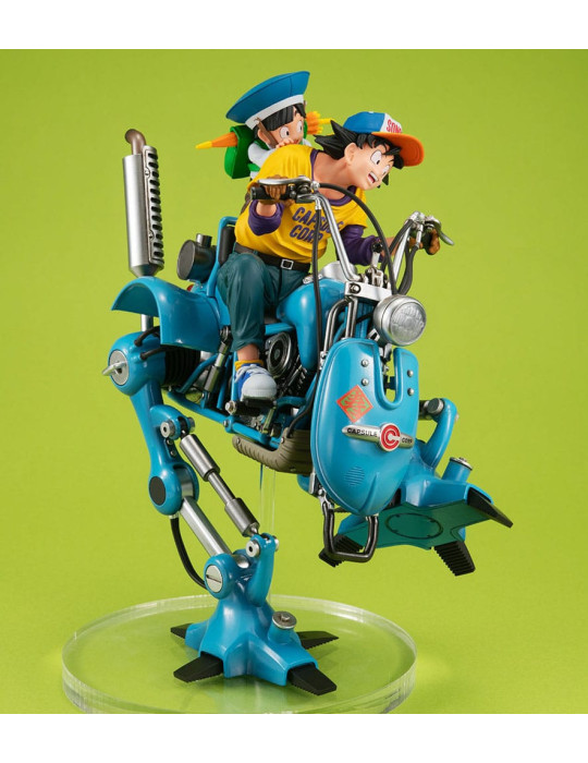 Megahouse - Dragonball Z - Desktop Real McCoy EX figure Diorama Son Goku & Son Gohan & Robot with two legs
