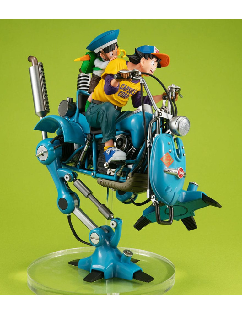 Megahouse - Dragonball Z - Desktop Real McCoy EX figure Diorama Son Goku & Son Gohan & Robot with two legs