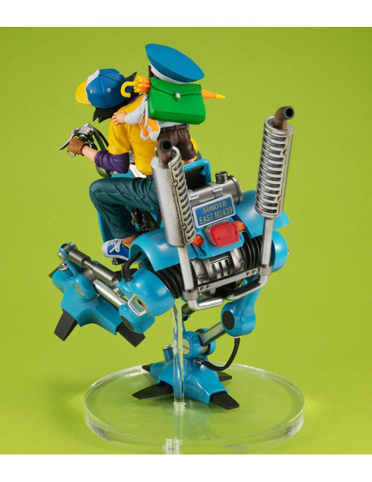 Megahouse - Dragonball Z - Desktop Real McCoy EX figure Diorama Son Goku & Son Gohan & Robot with two legs