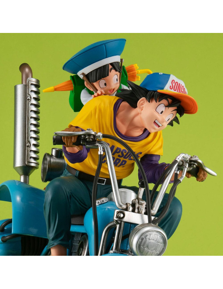 Megahouse - Dragonball Z - Figurine Desktop Real McCoy EX diorama Son Goku & Son Gohan & Robot with two legs