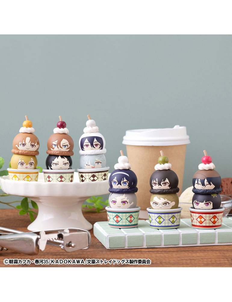 Megahouse - Bungo Stray Dogs - Assortiment figurines Tsumichen Stack up & Change