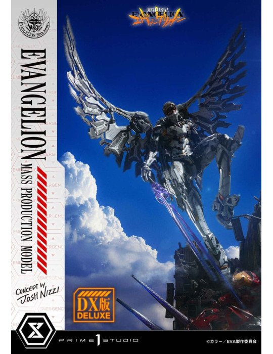 Prime 1 Studio - Rebuild of Evangelion - figurine Mass Production Model (Concept By Josh Nizzi) Deluxe