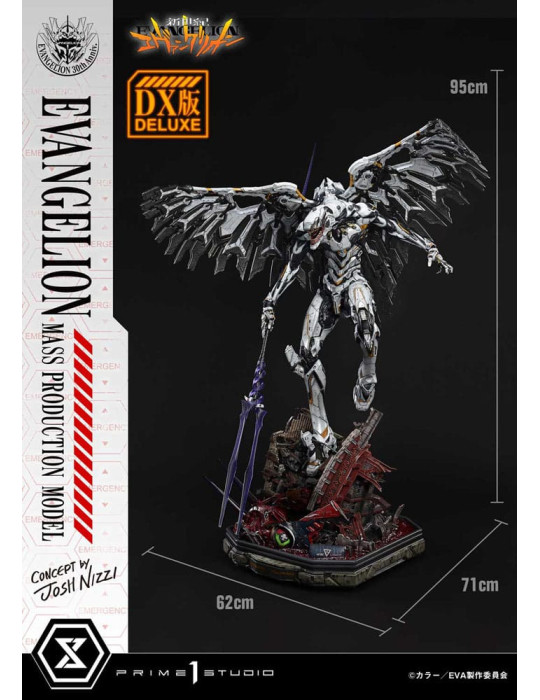 Prime 1 Studio - Rebuild of Evangelion - figurine Mass Production Model (Concept By Josh Nizzi) Deluxe