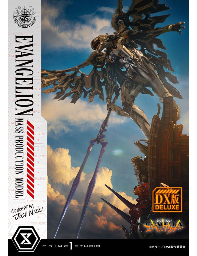 Prime 1 Studio - Rebuild of Evangelion - figurine Mass Production Model (Concept By Josh Nizzi) Deluxe