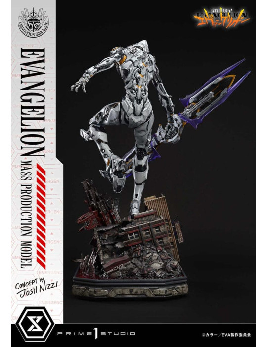 Prime 1 Studio - Rebuild of Evangelion - figurine Mass Production Model (Concept By Josh Nizzi) Deluxe