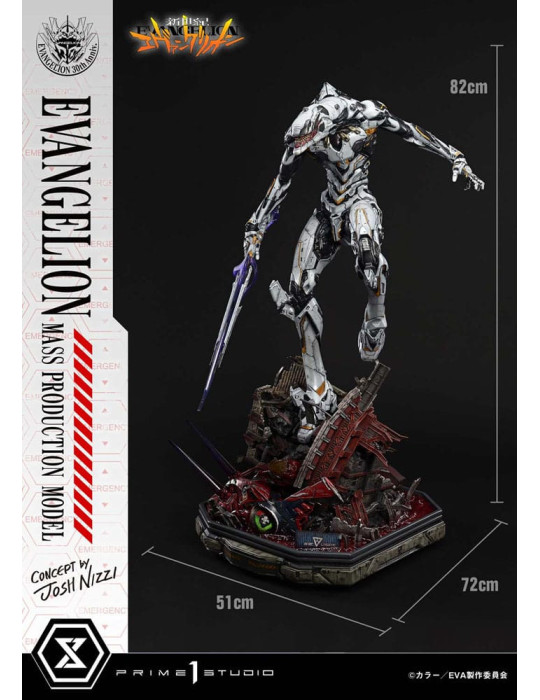 Prime 1 Studio - Rebuild of Evangelion - figure Mass Production Model (Concept By Josh Nizzi) Deluxe