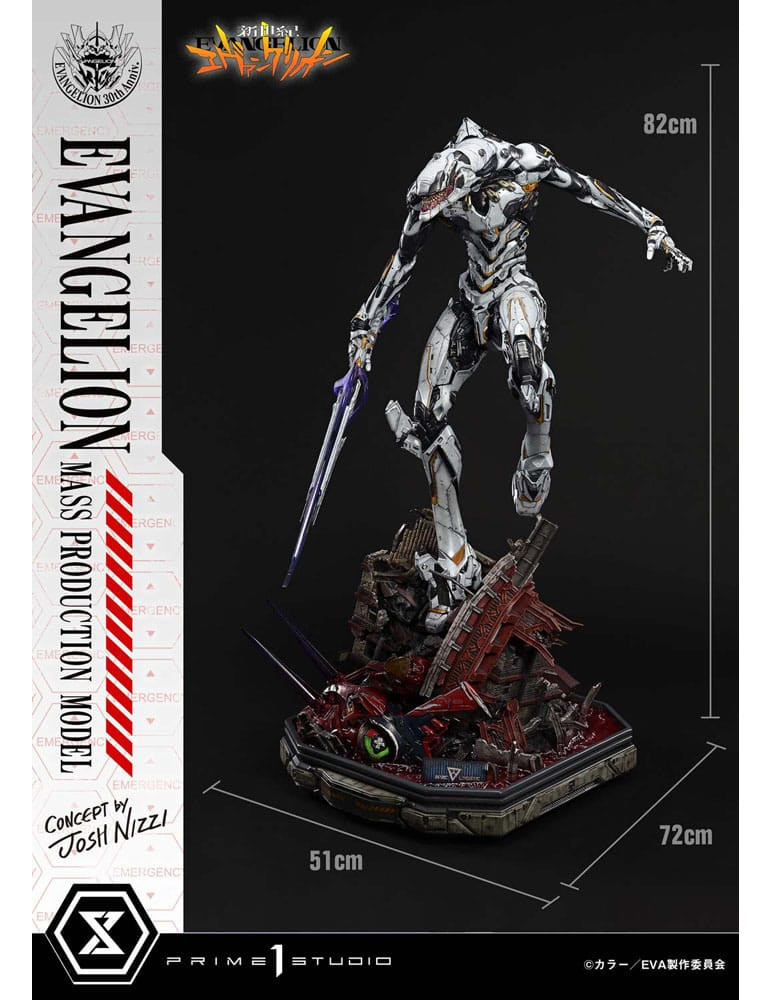 Prime 1 Studio - Rebuild of Evangelion - figurine Mass Production Model (Concept By Josh Nizzi)
