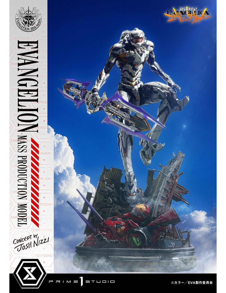 Prime 1 Studio - Rebuild of Evangelion - figurine Mass Production Model (Concept By Josh Nizzi)