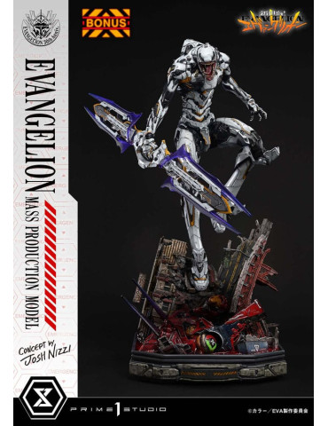 Prime 1 Studio - Rebuild of Evangelion - figurine Mass Production Model (Concept By Josh Nizzi) Deluxe Bonus 2