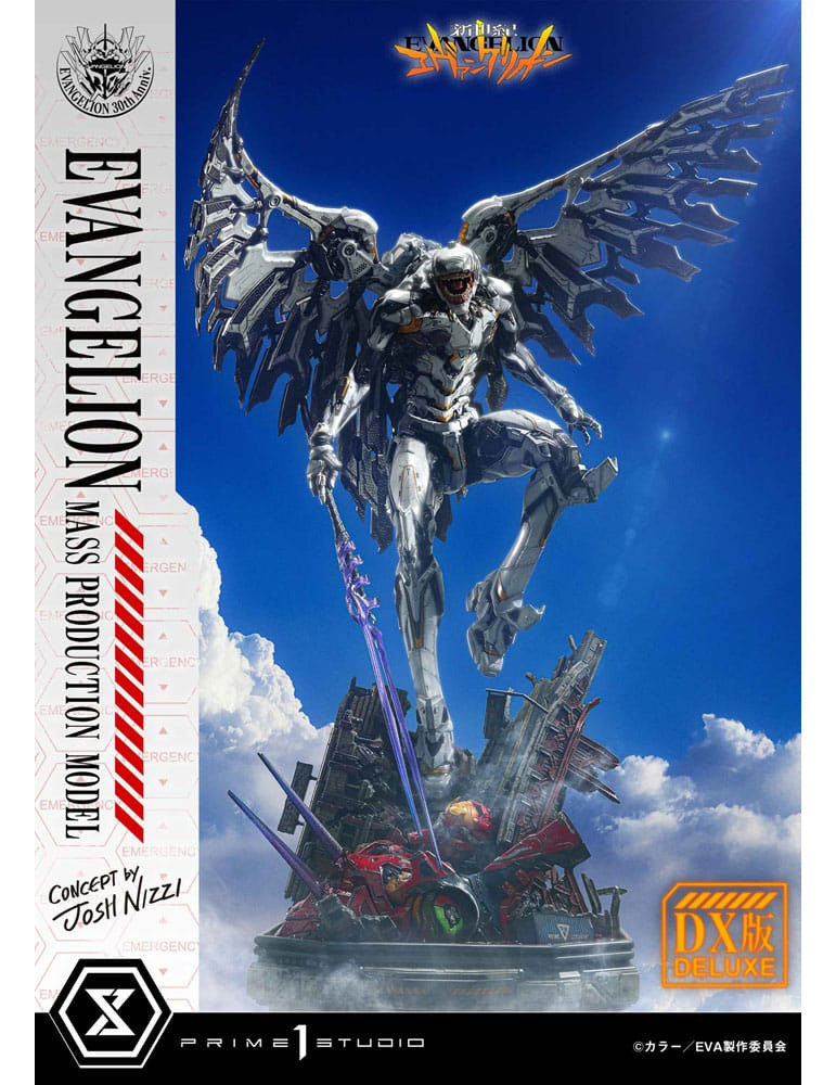Prime 1 Studio - Rebuild of Evangelion - figurine Mass Production Model (Concept By Josh Nizzi) Deluxe Bonus