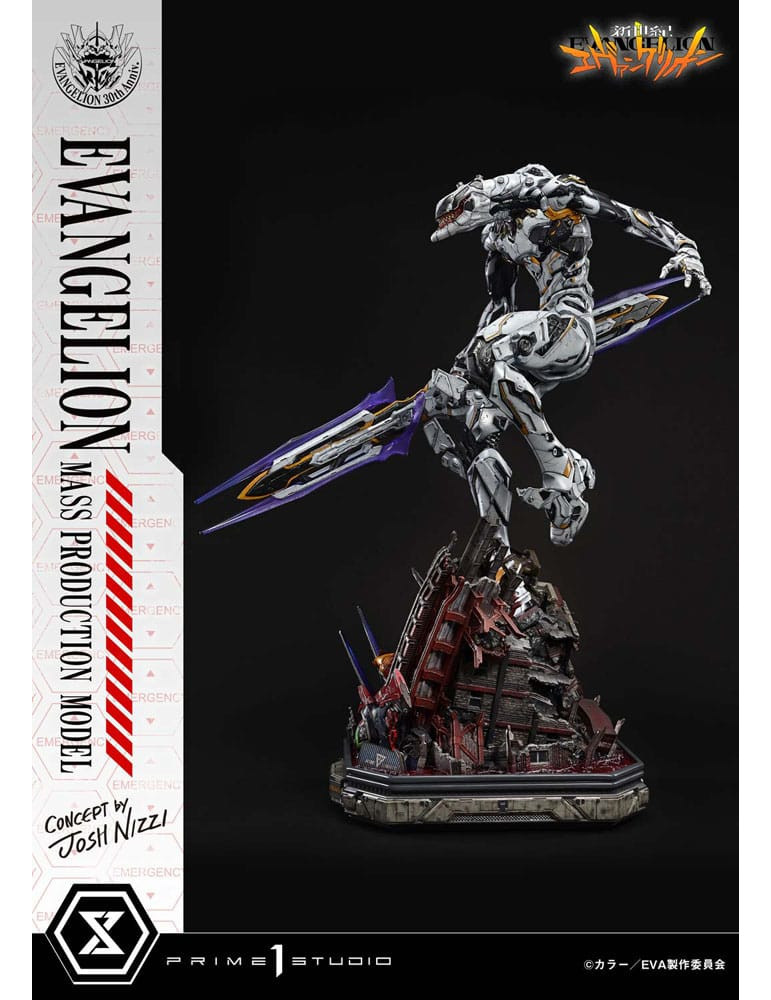 Prime 1 Studio - Rebuild of Evangelion - figure Mass Production Model (Concept By Josh Nizzi) Deluxe Bonus